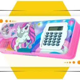 School Compaas Box Two Type Art Plastic Pencil Box-image-15