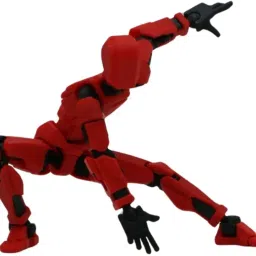 apsara gifts Pack of 2 - Dummy 13 Action Figure Articulated 3D Printed Robot image 3