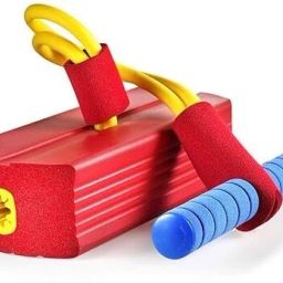 Foam Stick Jumper Kids Bouncy Toy Toddlers Fun Hopper Inflatable HitMe Toys-12