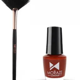 Combo Pack Of Mini Nail Polish With Makeup Brush-12