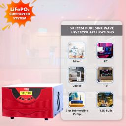 seltrik SKL2224N 2200VA 24V Lithium-ion Supported Pure Sine Wave Inverter Pure Sine Wave Inverter image 3