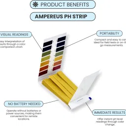ampereus Digital TDS Meter, Water TDS Meter with pH Strip, Water Purity TDS Check Machine Digital TDS Meter image 4