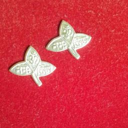 Silver(Chandi) Belpatra For Puja , Shiv ,Gifting ,Home Decor Purpose Decorative Showpiece-1 cm-image-3