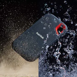 SanDisk E61/1050 Mbs/Window,Mac OS,Android/Portable,Type C Enabled/5 Y Warranty/USB 3.2 1 TB Wired External Solid State Drive (SSD) image 5