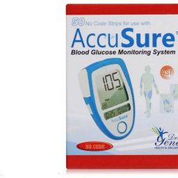 AccuSure gene 100 Glucometer Strips-22