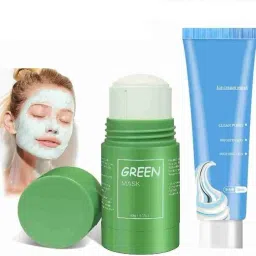 New Original Green Tea Purifying Clay Stick Mask Oil Control Anti-Acne FaceFace Shaping Mask-8