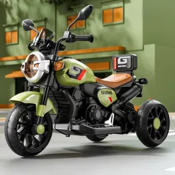 JN Creations 6V Battery Operated Ride On Yamaha RX-100 Bike for Kids Bike Battery Operated Ride On-image-19