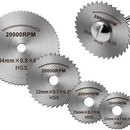 6pc Cicular Saw Set AASONS 6PC Mini Circular Saw Blade Set HSS-24