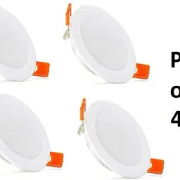 10-Watts Round Led Panel Conceal Down Pack of 4 Ceiling Light Ceiling Lamp Recessed Ceiling Lamp-17