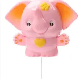 Hanging Elephant Music Bell for Babies | Soft and Safe Hanging Toy Rattle-picture-1