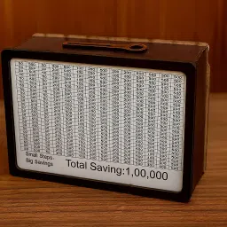 Wooden Money Saving Box | Counting Target Inside | Cash Saver Money Box Coin Bank-image-83