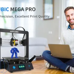 anycubic Mega Pro 3D Printer (2-in-1) | 3D Printing & Laser Engraving | Auto Resume Function | Smart Auxiliary Leveling | Printing Size: 210�210�205 mm� | Engraving Size: 220�140 mm� 3D Printer () 3D Printer image 5