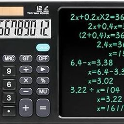 Calc 2-in-1 Calculator & LCD Writing Pad 2 Calculator & LCD Writing Pad with 5.5 Inches Screen, Stylus Pen Basic Calculator-image-63