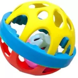 Premium quality Colorful & Safe Non-Toxic Soft Ball Rattle Toy for Baby_1 pis Rattle-16