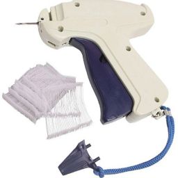 9S Arrow Tag Gun, 25mm 1000 WHITE Tag Pin Barbs,1 Needle Cloth Price Label Attacher Taging Gun-image-38