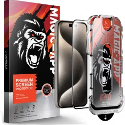 Martzilla Tempered Glass Guard for APPLE iPhone 13, APPLE iPhone 14, APPLE iPhone 13 Pro, APPLE iPhone 16e-0