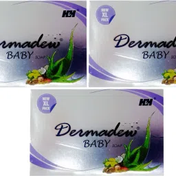 Dermadew baby soap (125gm) packof 3-image-50