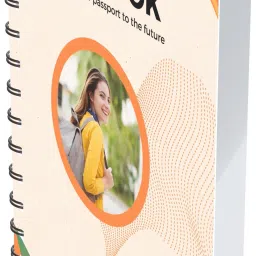 uniqpal Spiral-Bound Notebook Ruled A4 Notebook Ruled 200 Pages image 4