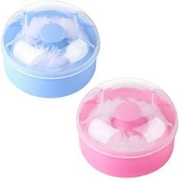 Baby Powder Puff with Box multi colour pack of 1-image-21