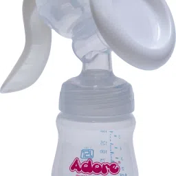 Advanced 3 Stage Manual Breast Pump with Feeding Bottle- BIS Approved- Manual-17