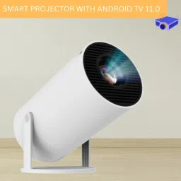 SACRO Mini HD Projector for Home 4KSupport With Built-in App Netflix/Prime/YouTubeF294 (4500 lm / 1 Speaker / Wireless / Remote Controller) Portable Projector-image-62