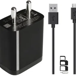 Wall Charger Accessory Combo for Tecno Camon iClick, Tecno Camon iSky 2, Tecno Camon iSky 3, Tecno i3 Pro, Tecno i5, Tecno i5 Pro, Tecno i7, Tecno Phantom 9 Charger Original Adapter Like Wall Charger | USB Charger | Mobile Power Adapter | Fast Charger | Android Smartphone Charger | Battery Charger | High Speed Travel Charger With 1 Meter Micro USB Cable | Charging Cable | Data Cable-17