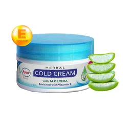 AYUR HERBALS Cold Cream With Aloevera, Vitamin-E & Rose For Dryness - 200 ml-1