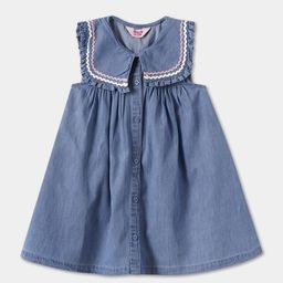 R&B Girls A-Line Sleeveless Dress-image-4