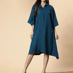 LetsDressUp Kimono Sleeve Kaftan Dress-22
