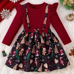 BAESD Print A-Line Dress-picture-28
