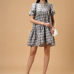 Bani Women Floral Print A-Line Dress-picture-16