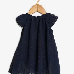 Creative Kids Girls Navy Blue A-Line Dress-12