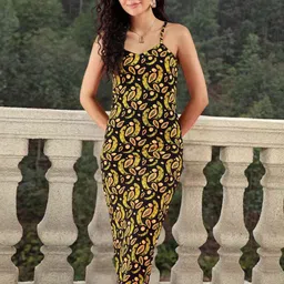 DressBerry Ethnic Motifs Printed A-Line Midi Dress-picture-29