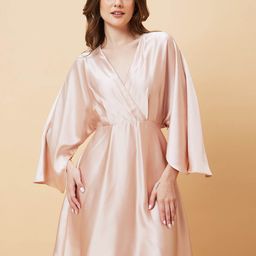 Globus Kimono Style Pleated A Line Party Dress-image-36