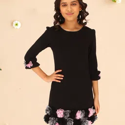CUTECUMBER Girls Georgette A-Line Dress-picture-19