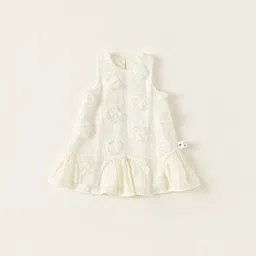LULU & SKY Floral Flutter Sleeve A-Line Dress-picture-13