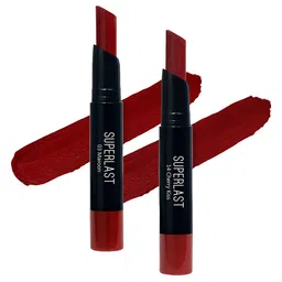 ME-ON Set of 2 Superlast Matte Lipstick -Shade 03 & 14-55
