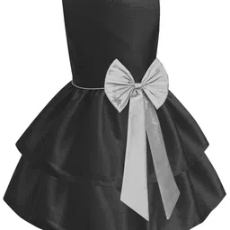 A.T.U.N. Black & Silver-Toned Layered Dress-picture-42
