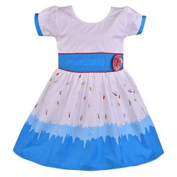 Wish Karo Girls Conversational Print Fit & Flare Dress-picture-3