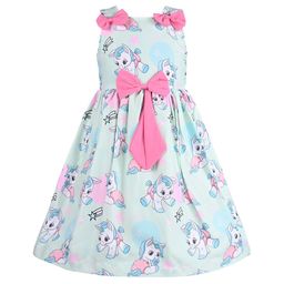 Wish Karo Girls Floral Printed Fit & Flare Dress-picture-0
