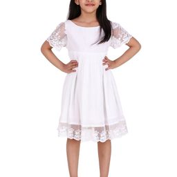 Miyo Fit & Flare Cotton Dress-image-0