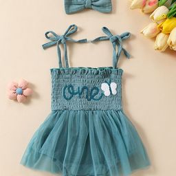 StyleCast Girls Blue Shoulder Straps Fit & Flare Dress-image-47