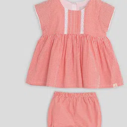 Somersault Girls Checked Fit & Flare Dress-image-15