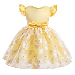 StyleCast x Revolte Floral Print Flutter Sleeve Fit & Flare Dress-image-33