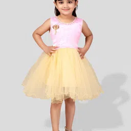 BAESD Girls Net Fit & Flare Dress-picture-18
