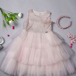 One Friday Girls Fit & Flare Dress-image-39