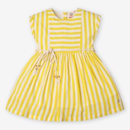 Ed-a-Mamma Girls Striped Fit & Flare Dress-picture-31