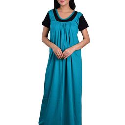 DUI KONNA Round Neck Maxi Nightdress-image-16