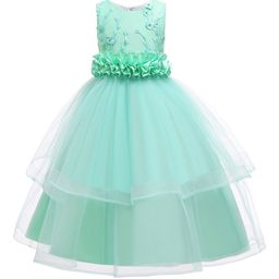 StyleCast Girls Green Embellished Gown Dress-image-63
