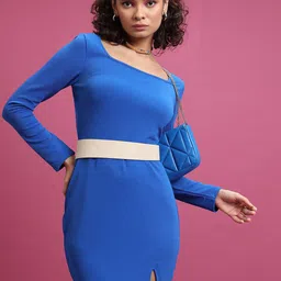 KETCH Square Neck Mini Bodycon Dress-image-44